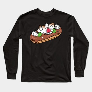 Classic Éclair Cat Long Sleeve T-Shirt